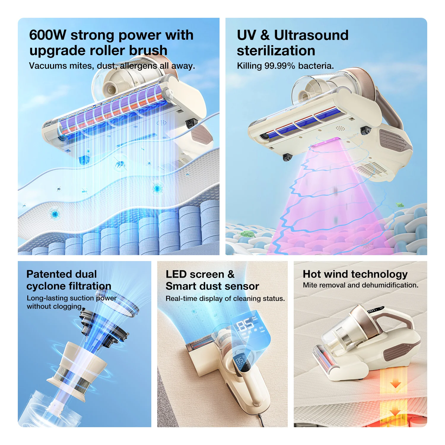 BX6 Lite Bed Vacuum Cleaner - Image 3